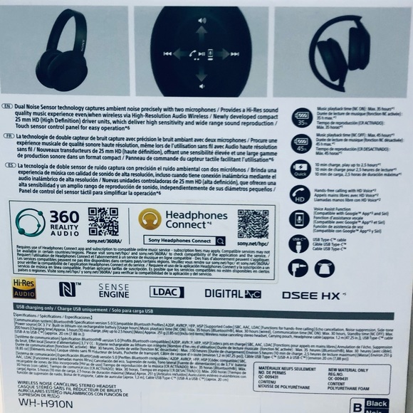 Sony headphone - Picture 2 of 2